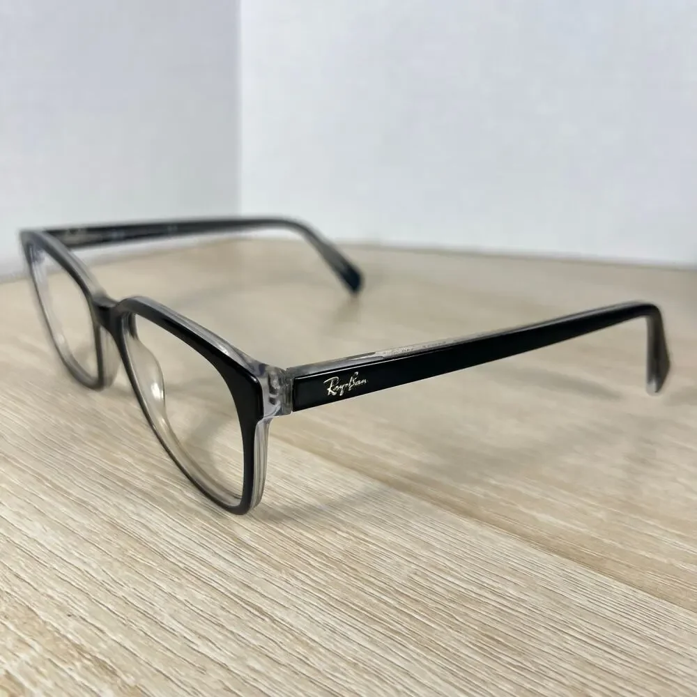 Ray-Ban RB5362 2034 Black Clear Eyeglasses Frames Only 54-17-140
